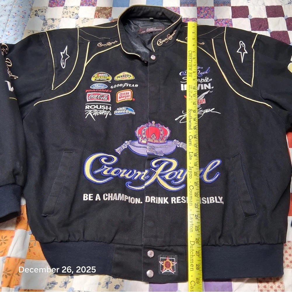Crown Royal Racing Jacket with Logos - Picture 2 of 6